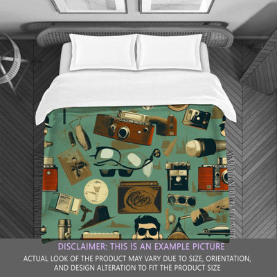 Hipster Styles Green Comforter