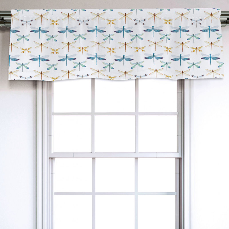 Sateen Ruffled Window Valance
