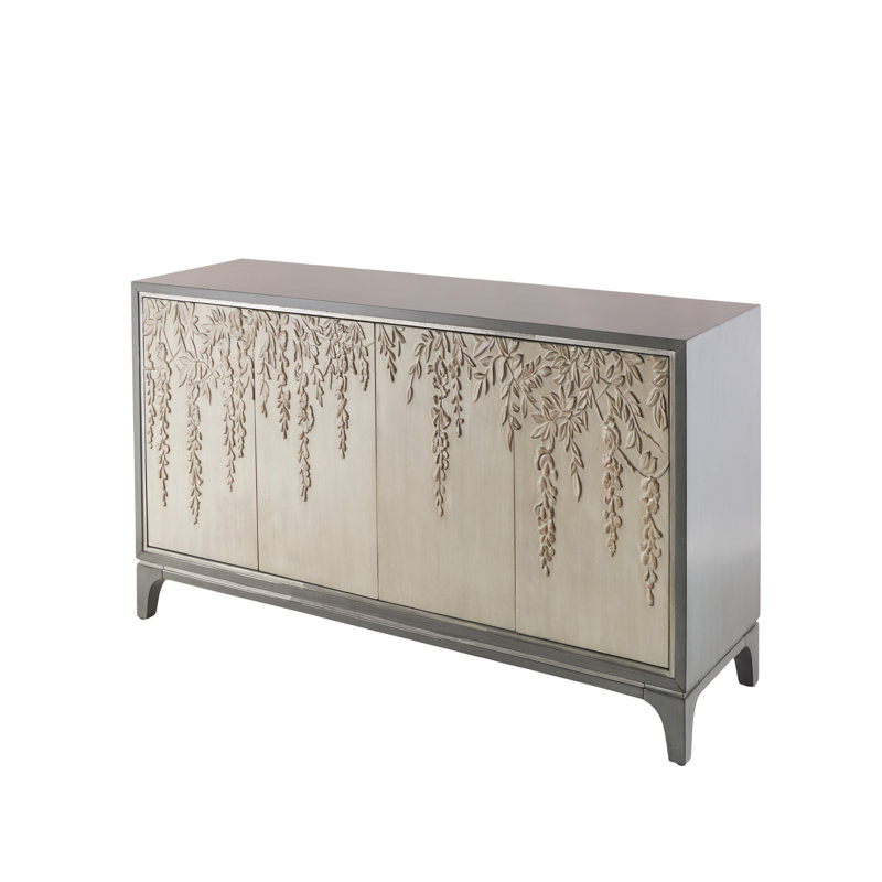 Buffet en bois 4 portes