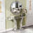 Silver Decorative Wall Mirrors - Round/Rectangle Crush Diamond & Beveled Edge Premium Glass Mirrors, Heavy Duty Hanging Accent Mirrors For Living Room, Bathroom, Bedroom, Hallway