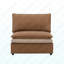 Fauteuil d'appoint simple de style moderne avec méridienne et canapé-lit pour salon, chambre à coucher-1417338981