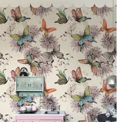 Serovpe Floral Wallpaper Roll