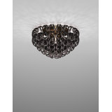 Giogali Ceiling Lamp 60 Crystal Smoky Matt Bronze 1 E26 Ul 1