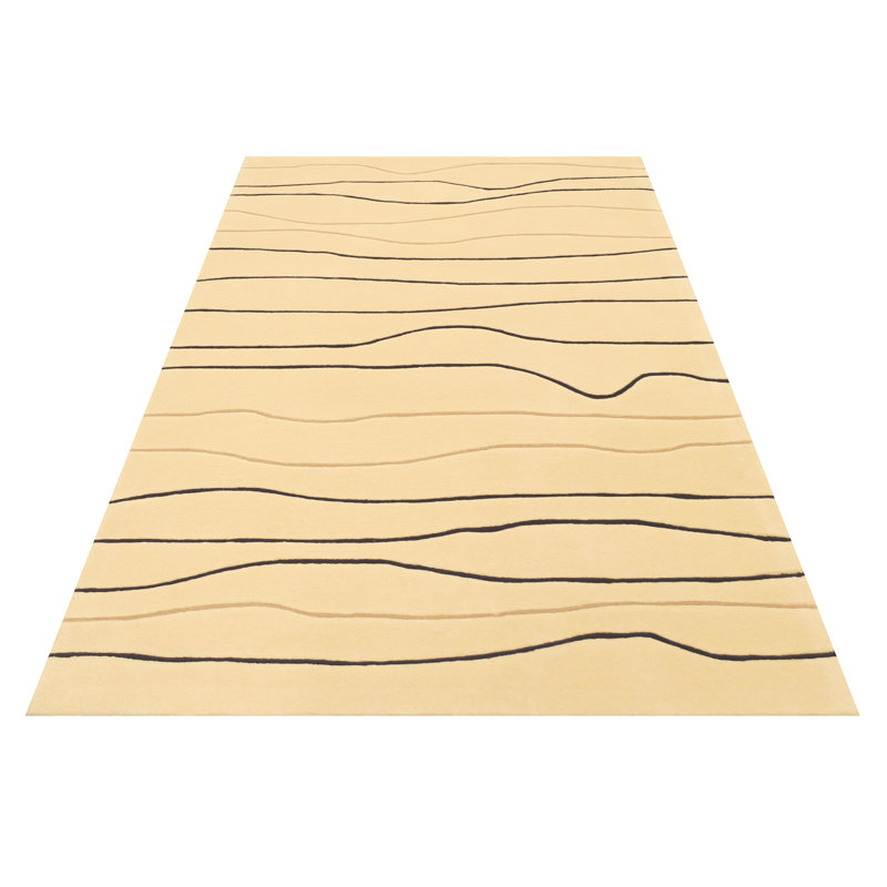 Tufting Hand Woven Beige Indoor Rug