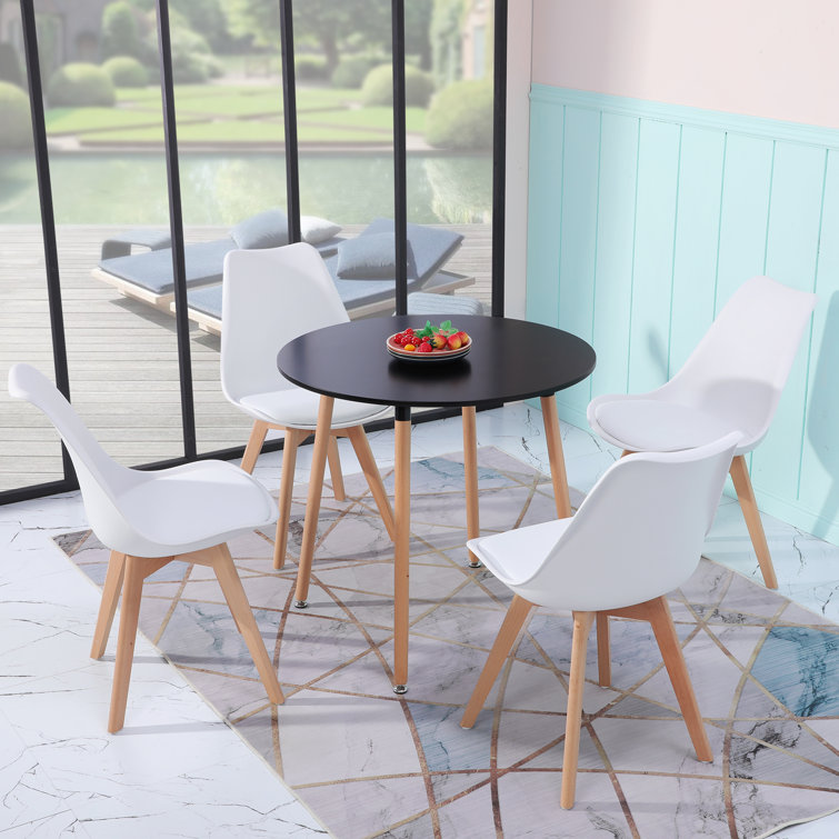 Allium Way One Dining Chair White Wayfair Table And Chairs Kitchen