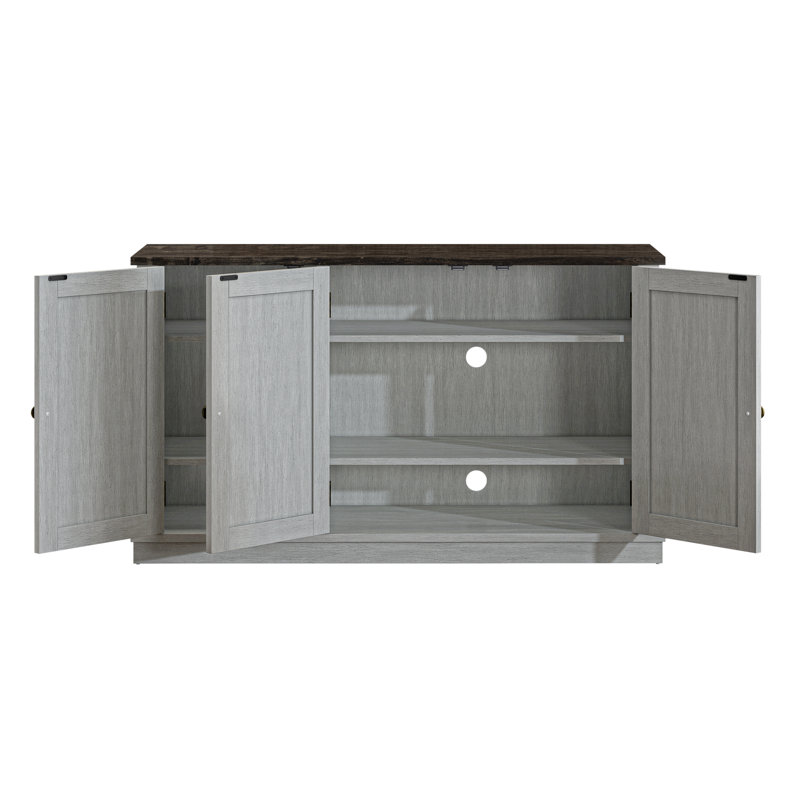 Buffet de 48 po de largeur Arshia, gris