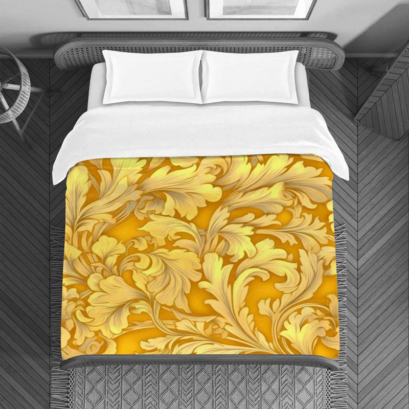 Housse de couette Acanthus Bedding, Housse de couette pour grand lit