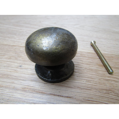 Clem 40mm Diameter Mushroom Knob