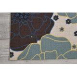 Tapis rectangulaire 7 pi 9 po x 7 pi 9 po Iridian