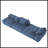 Modern Oversized Modular Sectional Sofa With Ottoman