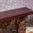 Brown Solid + Manufactured Wood Electric Fireplace
