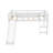 Allain Twin Solid Wood Loft Bed with Slide by Harper&Bright Designs-1725133606