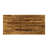 Modern Design Wood Coffee Table With Iron Legs, Finish, 50"X23.5"X17.52" For Patio And Backyard Spacious 50"X23.5"X17.52