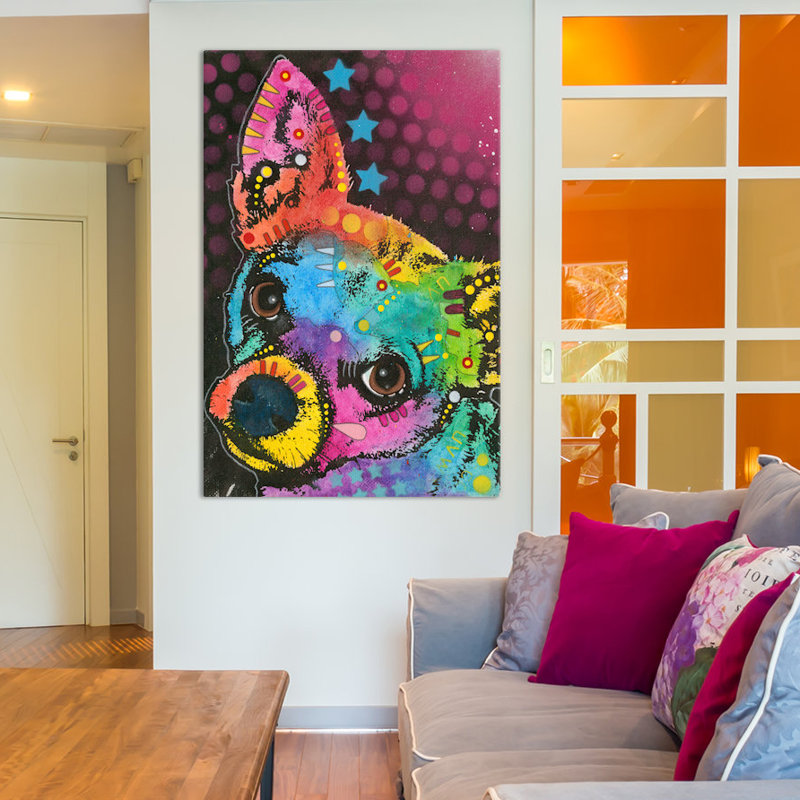 Vrai? impression sur toile tendue, impression sur toile tendue, H 60 po x l 40po x P 1,5 po, Toile tendue