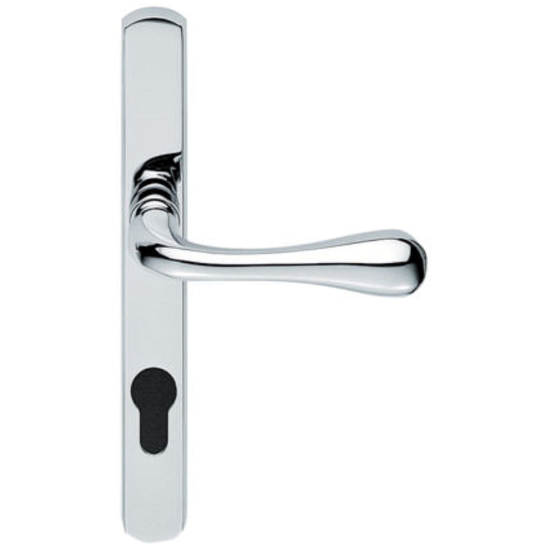 Astro Lever On Narrowplate - Euro Profile 92Mm C/C, Satin Chrome