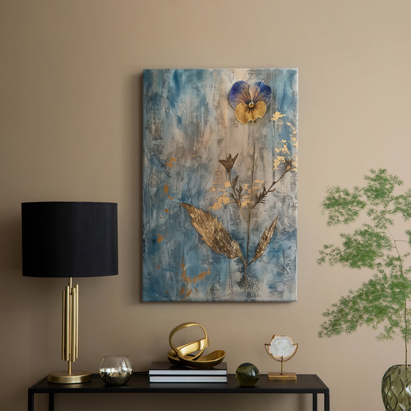 FLORAL Series XLIX - Gallery Cavas, H 18 po x l 12 po