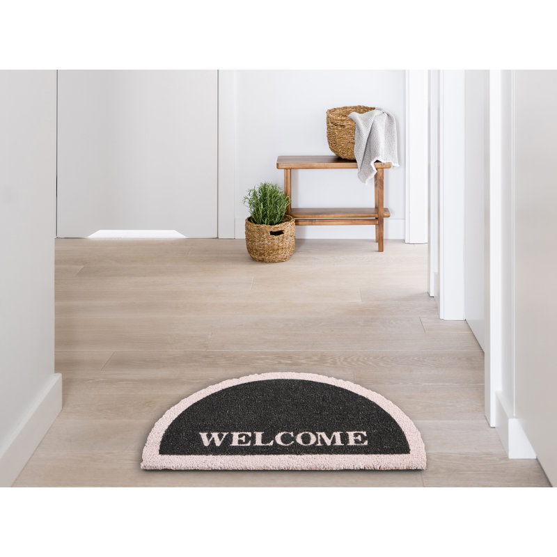 Non-Slip Indoor / Outdoor Doormat, Black