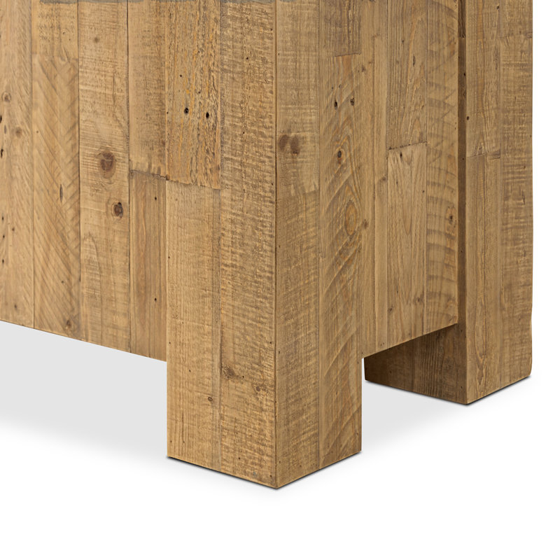 Finnian Sideboard-Light Blonde Pine, Light Blonde Pine