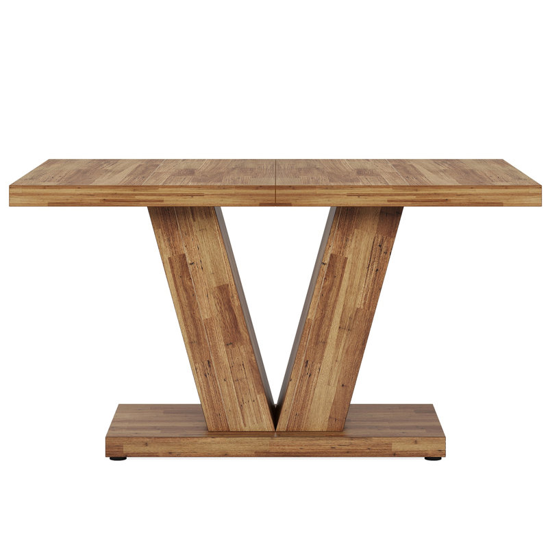 47.24" Walnut  Dining Table(Only Table,No Chair)