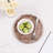 Handmade Marble 10" Round Tray Marinara