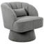 Upholstered Swivel Accent Chair-135991705