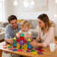 Ensemble de 106 carreaux magnétiques antibactériens avec 2 voitures: blocs de construction 3D Safe STEM pour enfants, cadeau de Noël idéal