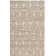 Laumer Hand Woven Hemp/Cotton Geometric Rug in Light Beige/Grey