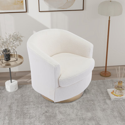 Fauteuil demi-tonneau pivotant Mohun