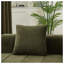 Canapé modulaire en chenille vert-601015588