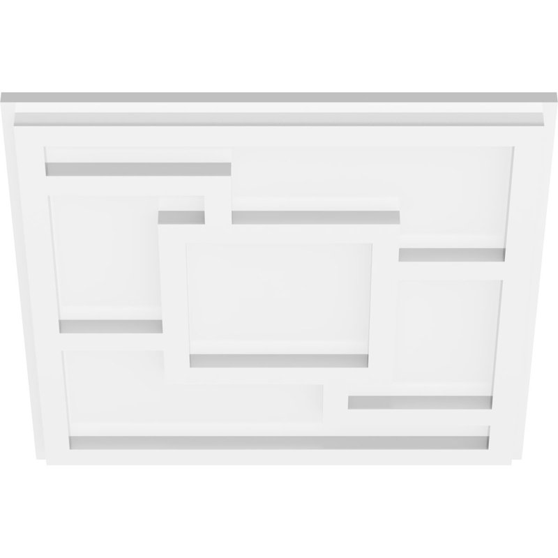 Médaillon de plafond contemporain en PVC de qualité architecturale 14 po x P 4 3/4 po x P 1 po Knox