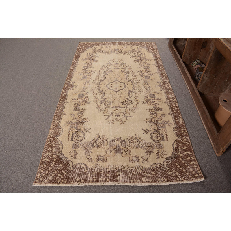 Flatweave Rug, 3.7x6.8 ft Area Rugs, Beige Luxury Rug, Turkish Rugs, Vintage Rugs, Bedroom Rugs