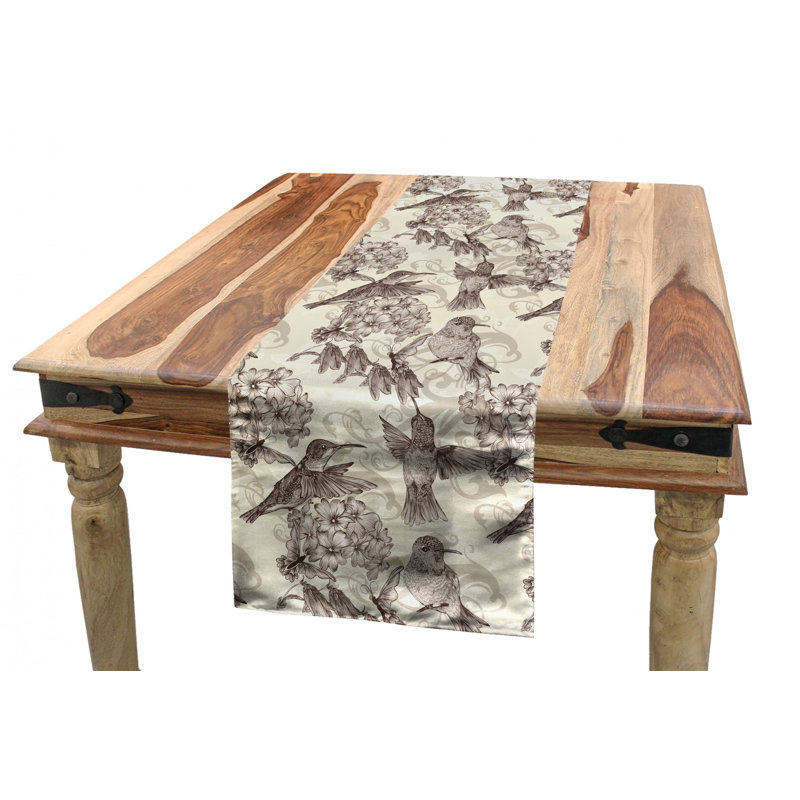 Paris Table Runner, 72" x 16", Floral