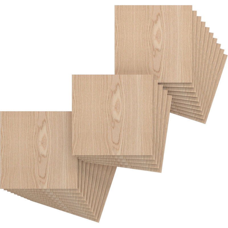 Planches en bois, Chêne, H 11,75 po x l 11,75 po x P 0,25 po