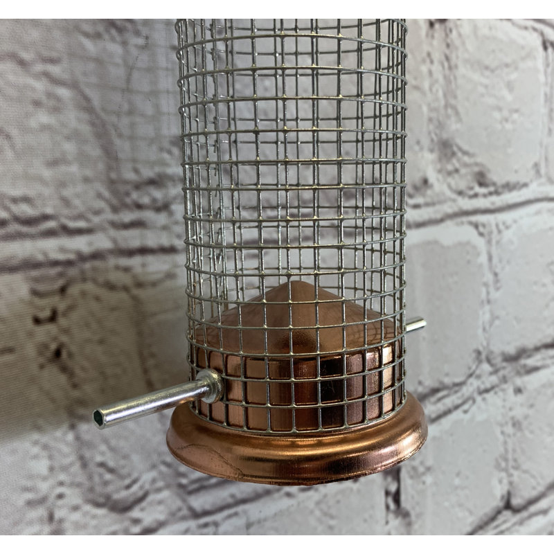Geeta Metal Hanging Tube Bird Feeder