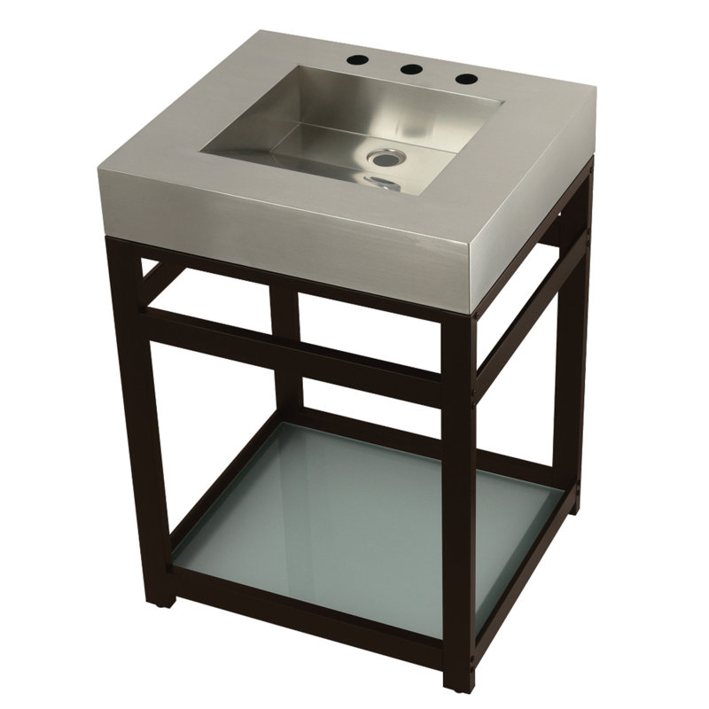 Fauceture 25" Single Bathroom Vanity Set, Oil Rubbed Bronze