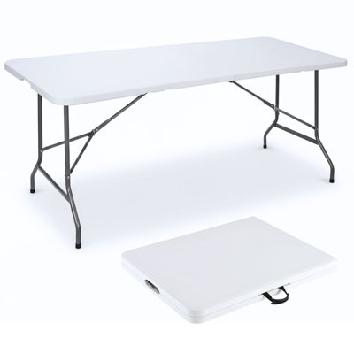 Table pliante portative en plastique