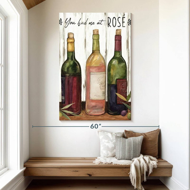 Yarlin Wine Bottles, 51" H x 34" W