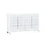 Brenda Grey 5Pc King Bedroom Set With Led-2010846721