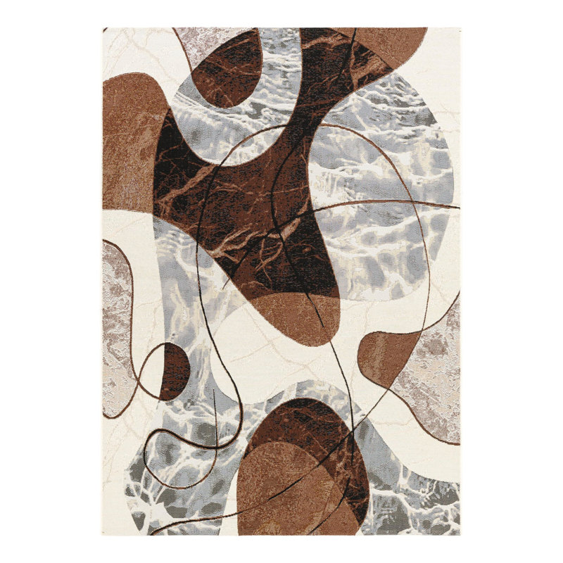 Vanta Hower Indoor/Outdoor Area Rug, Rectangle 5'1" x 7'1"