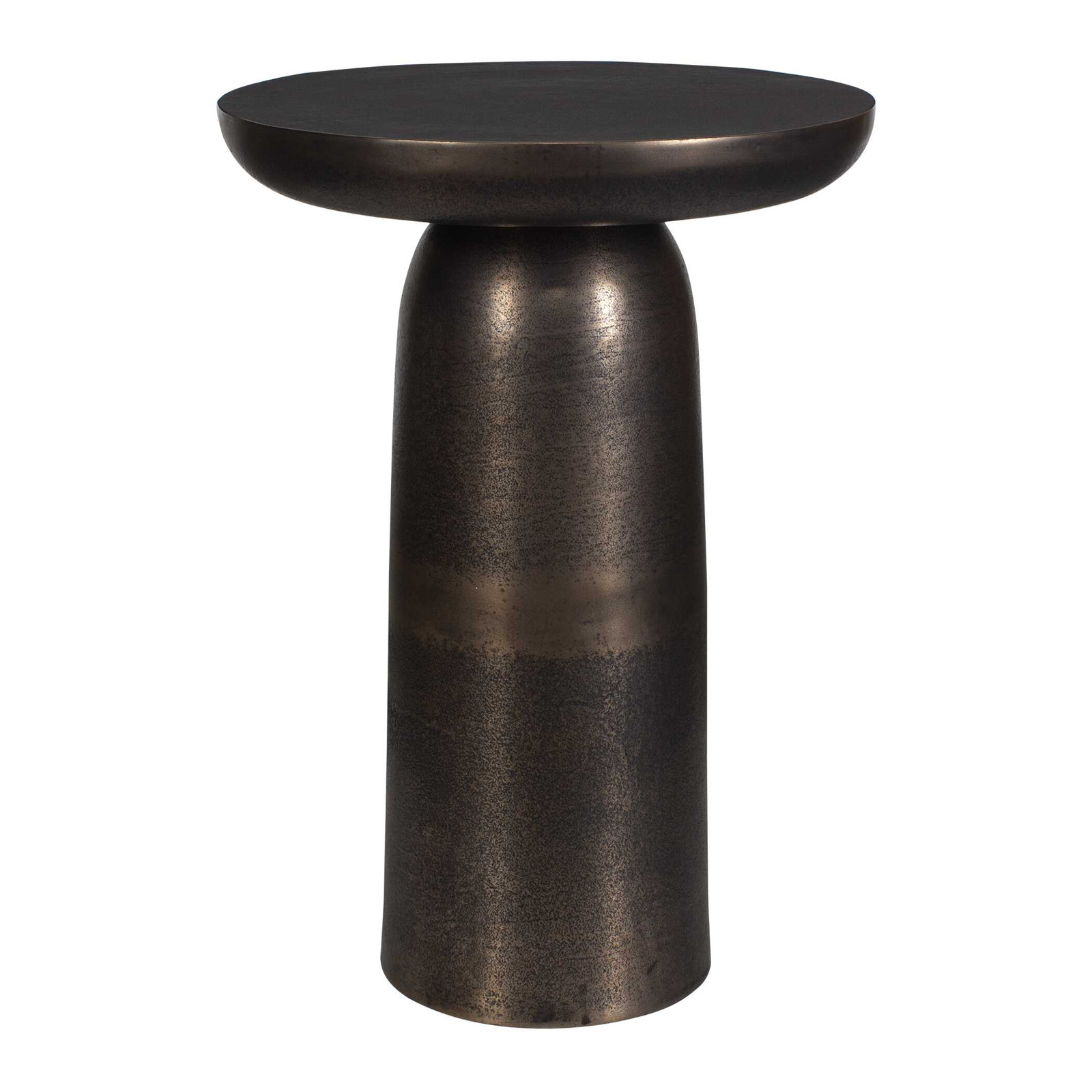 15" Patio Side Table, Brown