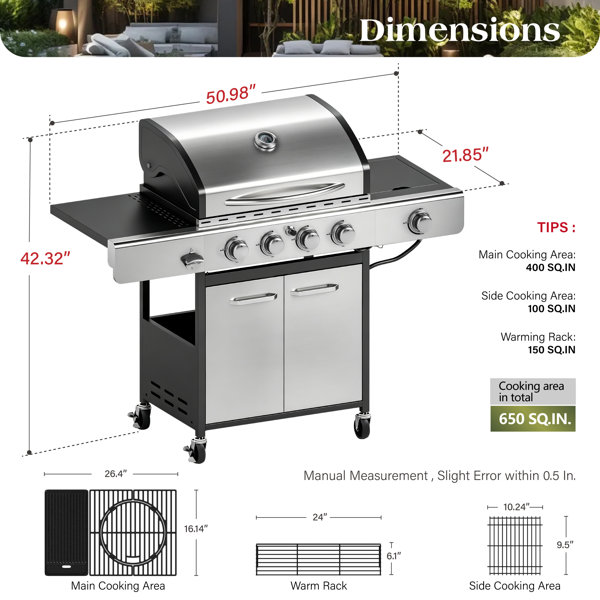 Dimensions du produit