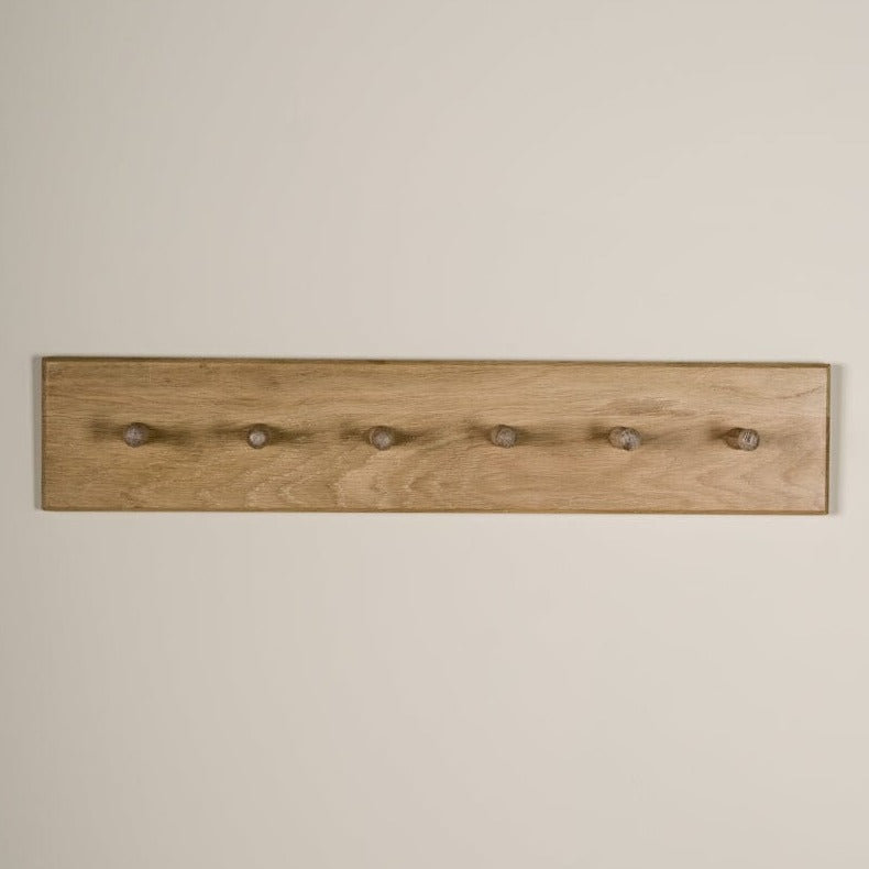 Hopley Wooden Coat Hook - Black