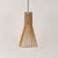 Luminaire suspendu conique à 1 lumière