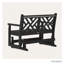 Fauteuil oscillant 48 po POLYWOOD Chippendale-833322