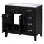 Ensemble de meuble-lavabo avec tiroirs-503632654