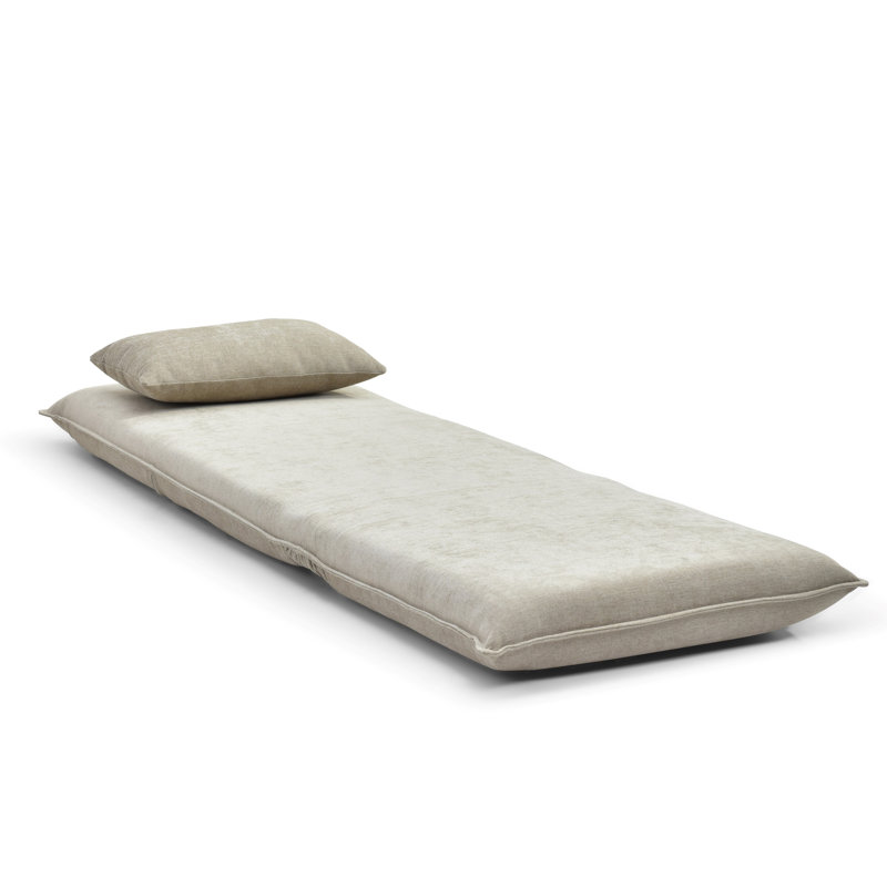 1 Seater Chenille Sofa Bed