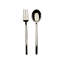 Due 2 - Piece Stainless Steel Flatware Set - Service for 1