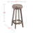 Kimbolton Counter Stool with Solid Wood Frame-108523957