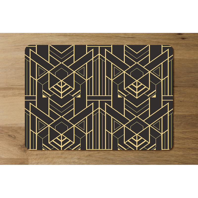 Hinman Wood Rectangle Placemat