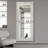 Floor Mirror 72" Rectangular With 3 Colour LED changing light